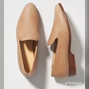 Anthropologie Nisolo Everyday Loafers size 6.5 honey nubuck.